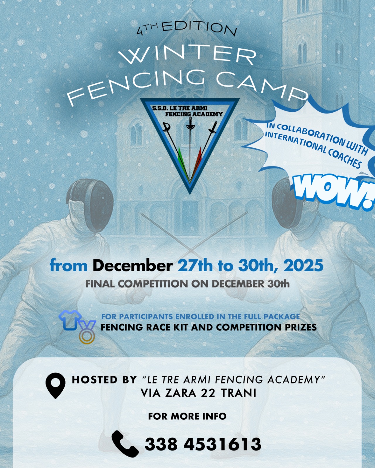 Winter Fencing Camp 2025